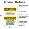 Signmission All Weapons Prohibited Bilingual OSHA Security Notice Sign, Vinyl Decal, 3.5in W x 5in L, 2PK OS-2PACK-SN-D-35-L-11507 - alternate 2